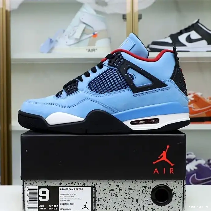 SCOTT JORDAN RETRO AIR &amp; JACK' X Kimikick 4 FRIENDS TRAVIS 'CACTUS FAMILY 0327